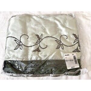 JCPenney Window Valance MANY Available Embroidered velvet Rhinestone Satin 17x80